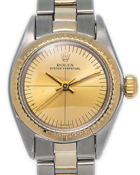 Ladies Rolex Oyster Perpetual 6724 Two Tone 